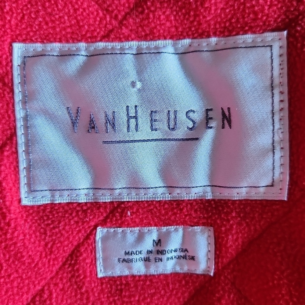 Van Heusen Red Quilted Vest - Picture 13 of 14